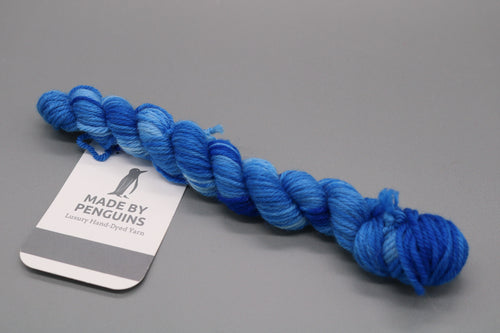 SeaBlue- 20g Mini DK 45m/20g 85% Extra-Fine Merino & 15% Nylon