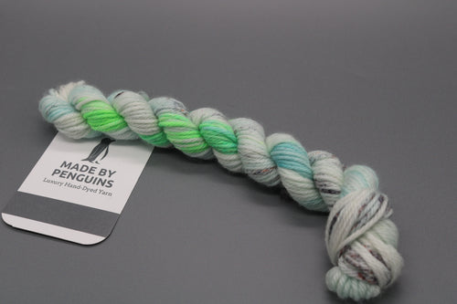 Mint Choc Chip- 20g Mini 4PLY 45m/20g 85% Extra-Fine Merino & 15% Nylon