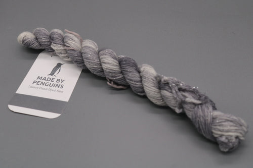 Neutral OOAK (Super Sparkle) - 20g Mini 4PLY 45m/20g Extra-Fine Merino, Nylon & Super Sparkle